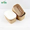 Rectangle Kraft Paper Bowl